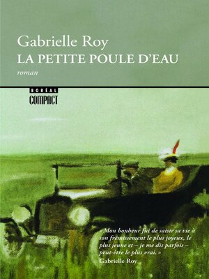 cover image of La Petite Poule d'Eau